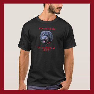 Shepadoodle equal Unconditional Love Doodle Dog T-Shirt