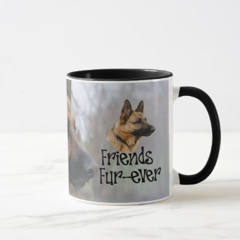 Sheperd ‘friends Fur-ever’ Transforming Cup by mein_irish_terrier at Zazzle