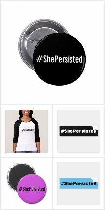 #ShePersisted Gear
