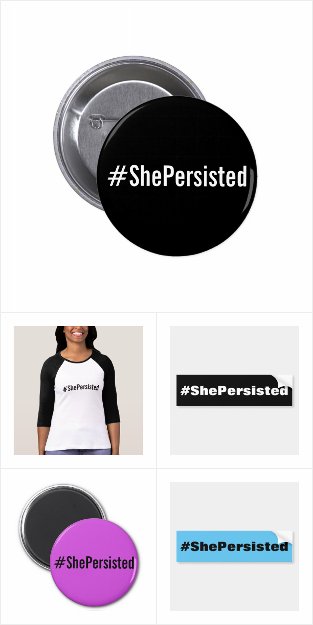#ShePersisted Gear