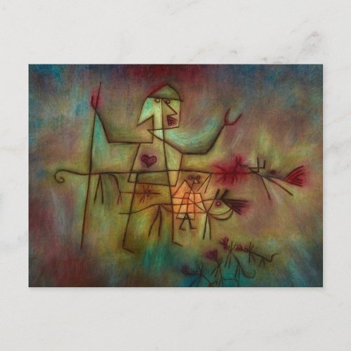 Shepherd 1929 by Paul Klee Postcard