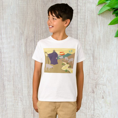 Shepherd And His Flock T_Shirt