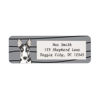 Shepherd Border Collie Label