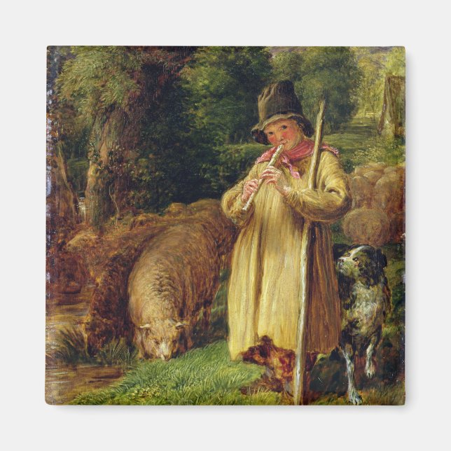 Shepherd Boy, 1831 (oil on panel) Magnet (Front)