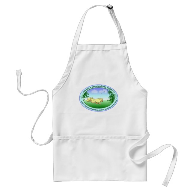 Shepherd Boy Adult Apron (Front)