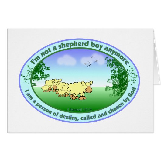 Shepherd Boy Cards (Front Horizontal)