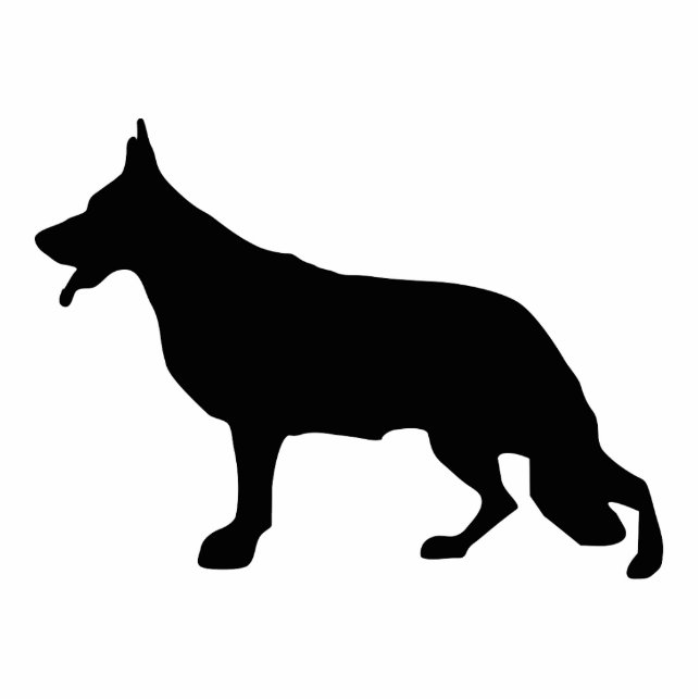 Shepherd Dog Magnet (Front)