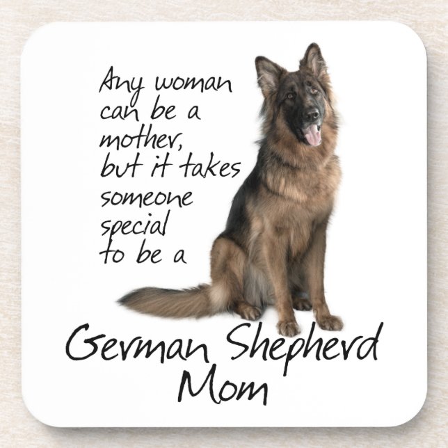 Shepherd Mom Coasters (Front)