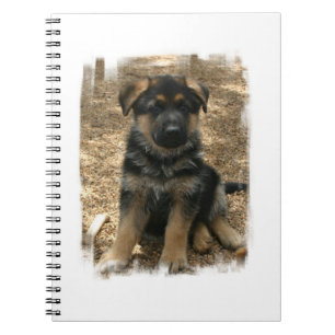 Shepherd Puppy Notebook