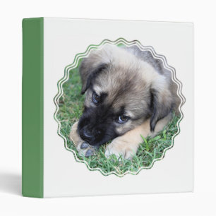 Shepherd Puppy Photo Binder