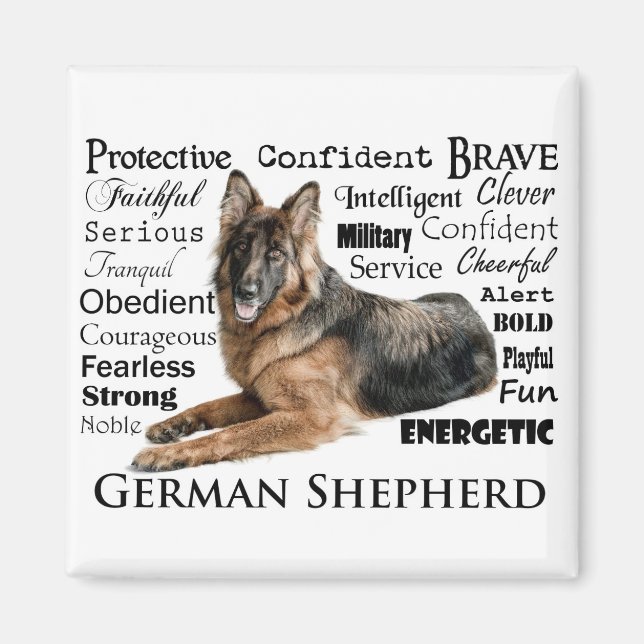 Shepherd Traits Magnet (Front)
