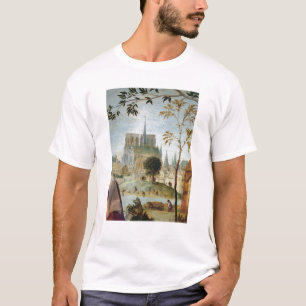 Shepherd with flock and bathers T-Shirt