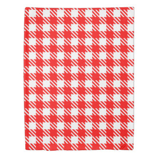 Shepherd's Check, stripe, Customize, Change color Duvet Cover