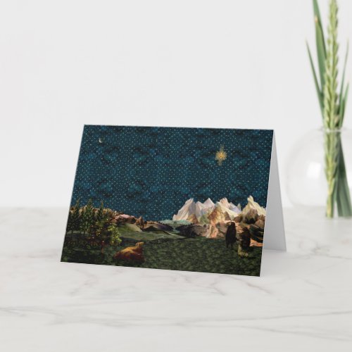 Shepherds Star Greeting Card