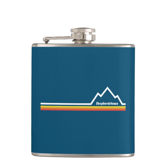 Shepherdstown, West Virginia Flask (Front)