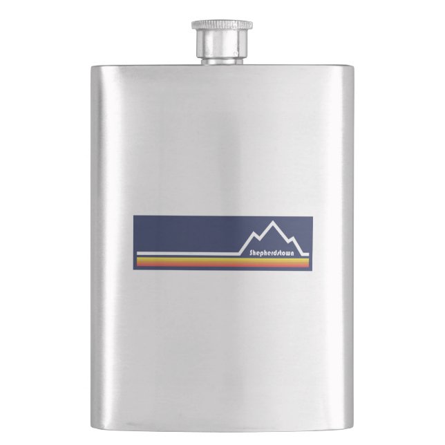 Shepherdstown, West Virginia Flask (Front)