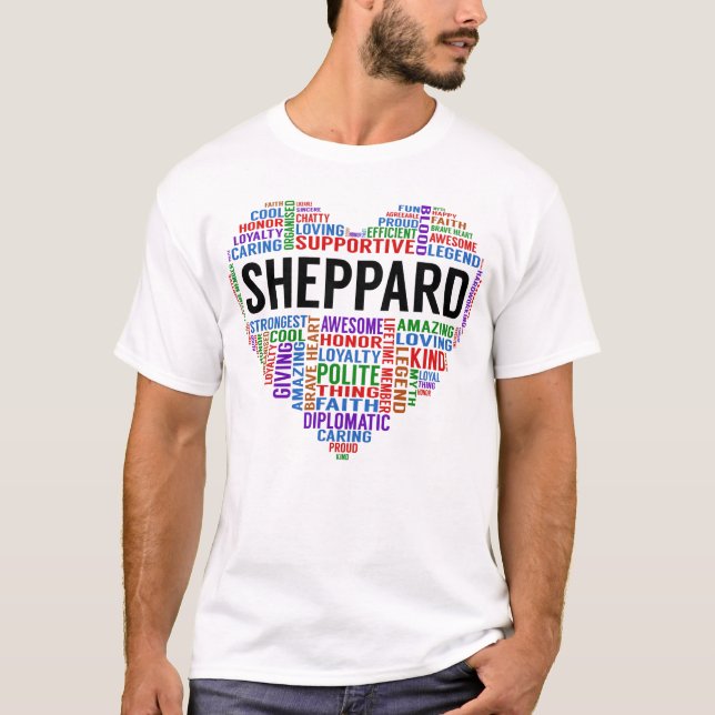SHEPPARD Legend Heart T-Shirt (Front)