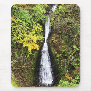 Shepperd's Dell Falls, Columbia River Gorge, OR Mouse Pad