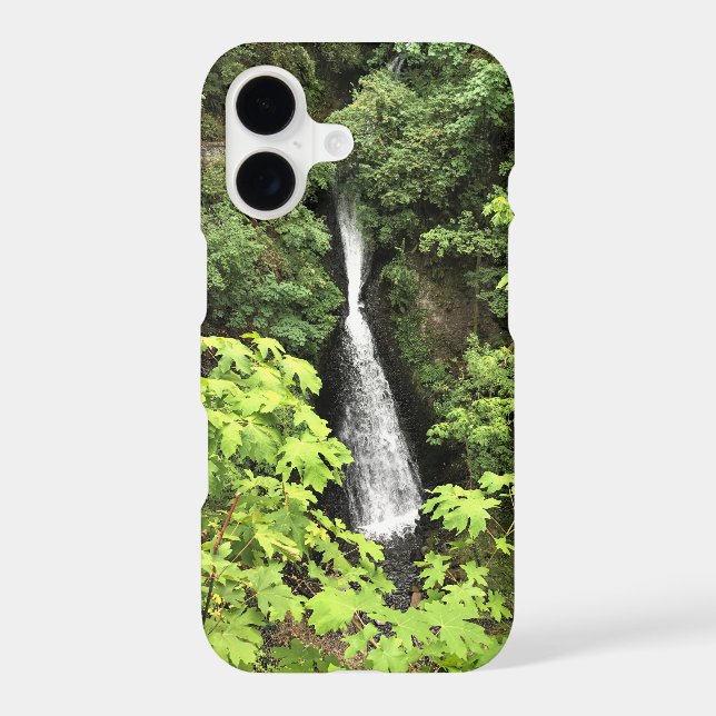 Shepperd's Dell Falls, Oregon Iphone Case (Back)