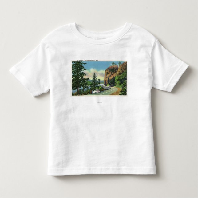 Shepperd's Dell View of Incomparable Gorge Toddler T-shirt (Front)