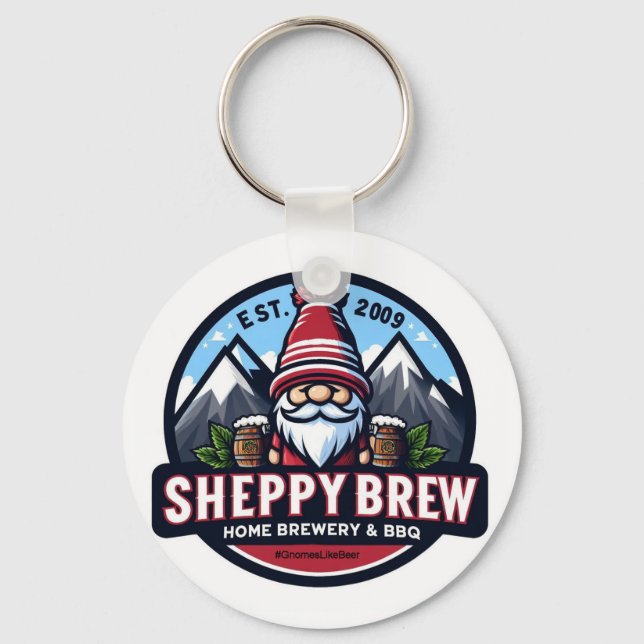 SheppyBrew Key Chain (Back)