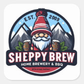 SheppyBrew Logo Stickers (Front)
