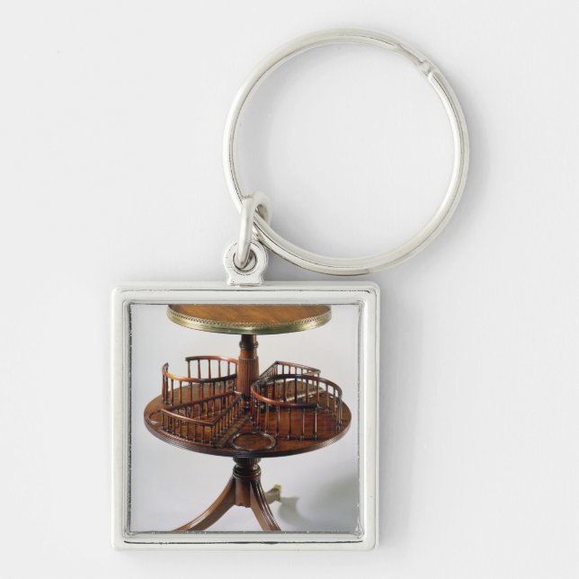 Sheraton two-tier dumb waiter keychain (Front)
