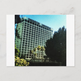 sheraton universal hotel studios LA Postcard