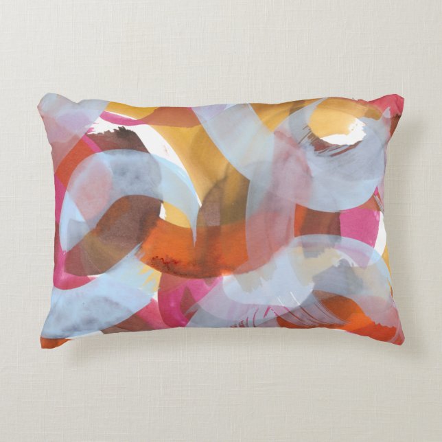 Sherbert I Accent Pillow (Front)