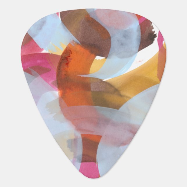 Sherbert I Guitar Pick (Front)