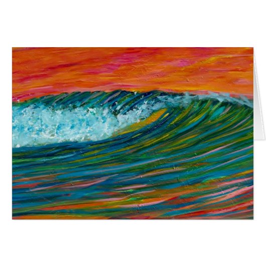 Sherbert Wave Cards (Front Horizontal)
