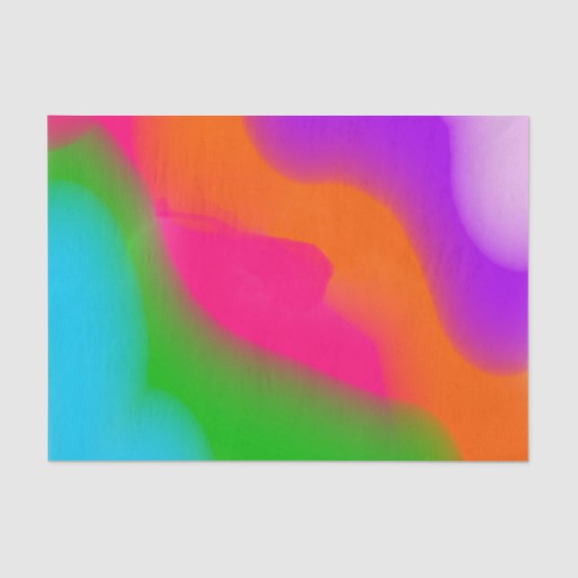 Sherbet Colors Tissue Paper (Front)