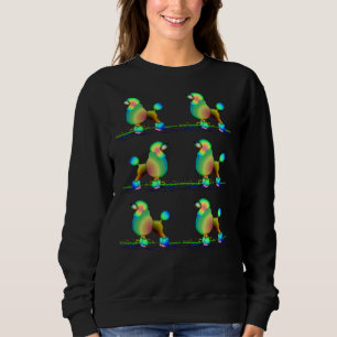 Sherbet Poodle  Repeat Sweatshirt