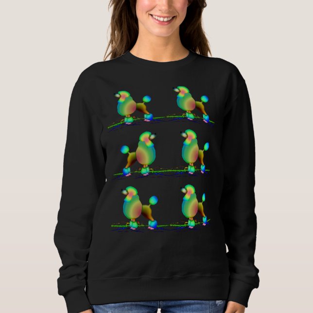 Sherbet Poodle  Repeat Sweatshirt (Front)
