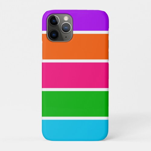 Sherbet Stripes   iPhone 11 Pro Case