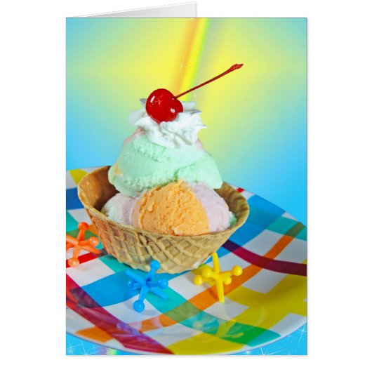 Sherbet Sundae Cards (Front)