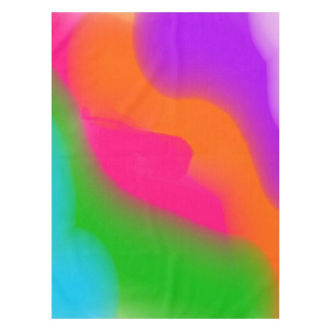 Sherbet Watercolors tablecloth (Front)