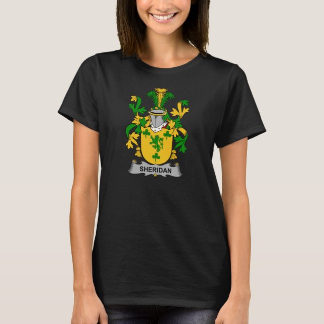Sheridan Family Crest T-Shirt (Front)
