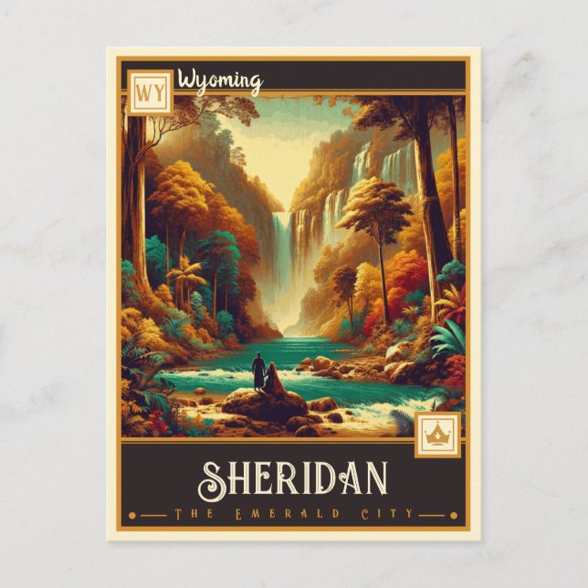 Sheridan, Wyoming | Vintage Postcard (Front)
