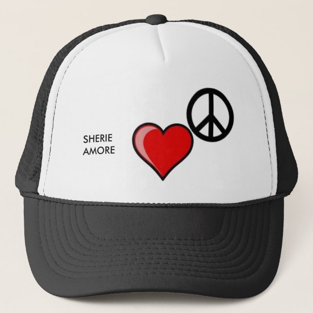 SHERIE AMORE TRUCKER HAT (Front)