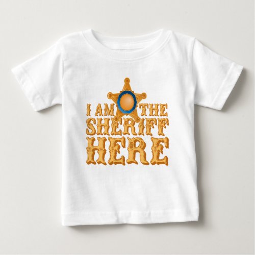 Sheriff Baby T_Shirt