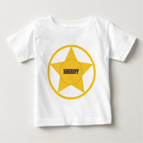 Sheriff Baby T_Shirt
