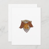 Sheriff Badge American Eagle Shield Drawing (Front/Back)