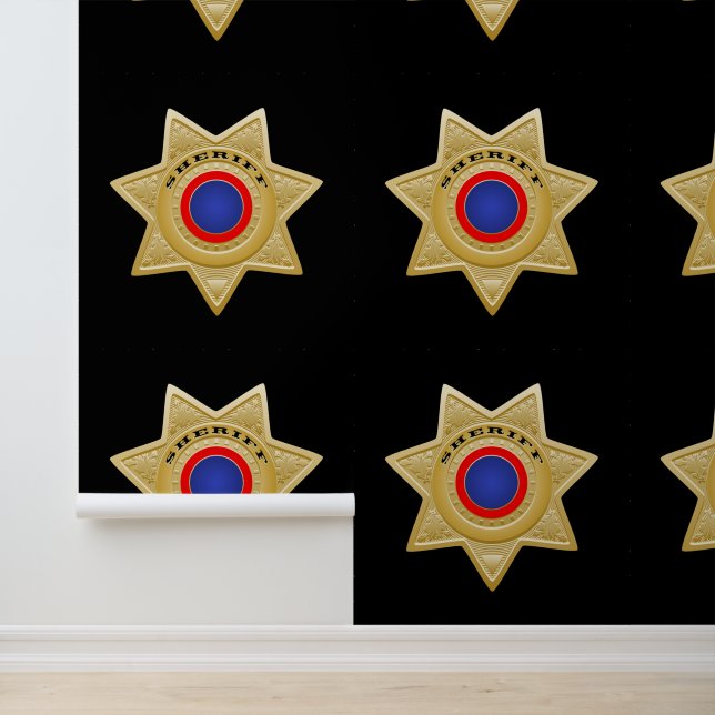 Sheriff Badges Custom Color Wallpaper (Application)