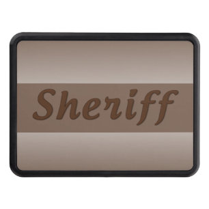 Sheriff - Based on our Thin Blue Line Hitch Cover