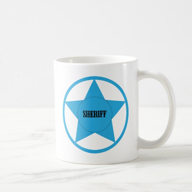 Sheriff Coffee Mug (Right)