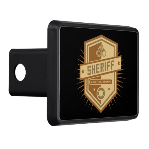 Sheriff Crest Trailer Hitch Cover