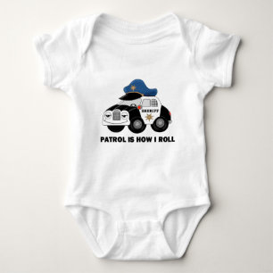 Sheriff Deputy On Patrol Baby Bodysuit