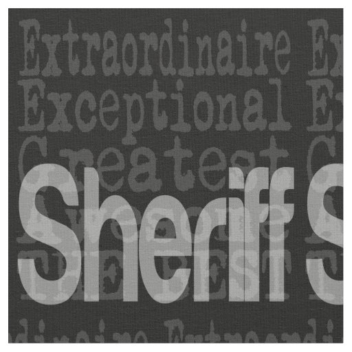 Sheriff Extraordinaire Fabric