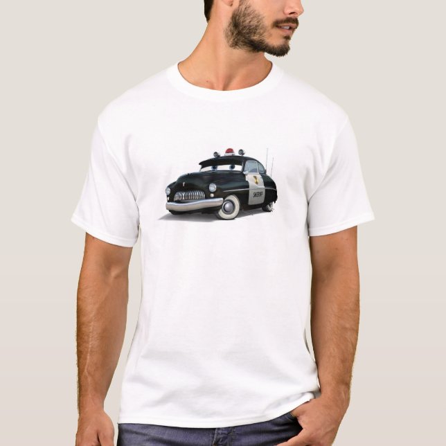 Sheriff from Cars Disney T-Shirt (Front)